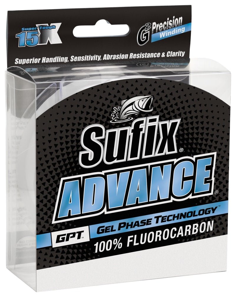 Sufix Advance 30 Lb. Fluorocarbon Leader Line - 25 Yard Spool