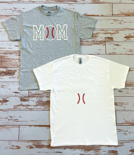 Mama Dirty Baseball Puff Vinyl T-shirt