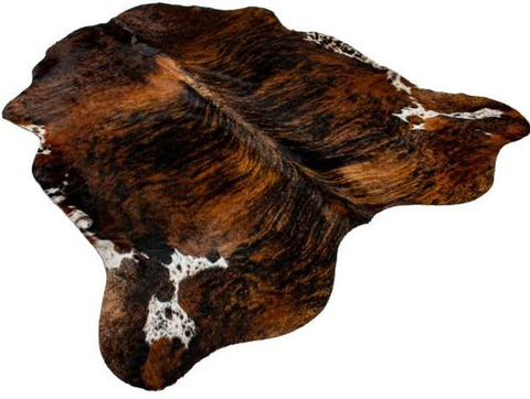 tricolor cowhide rug