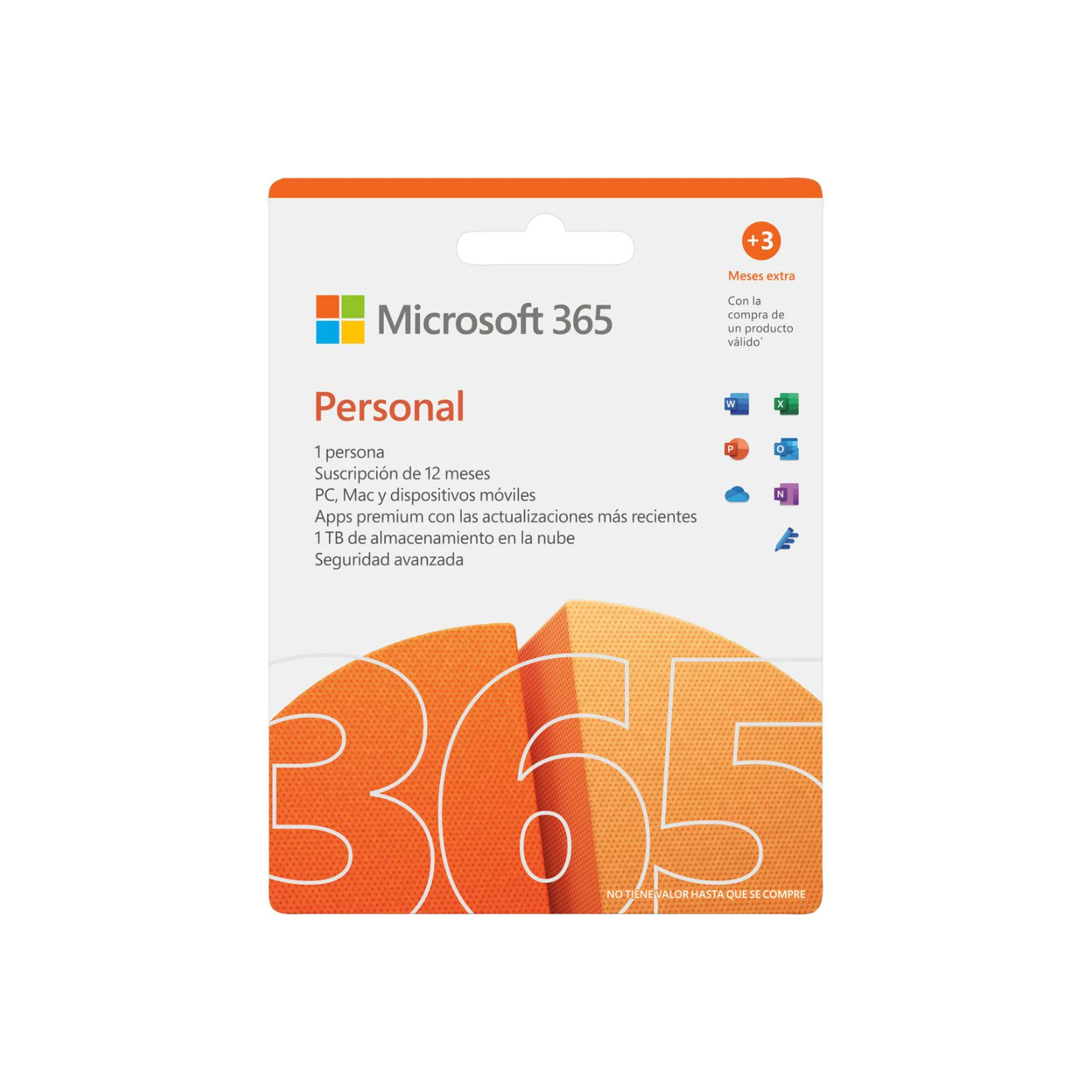 Microsoft Office 365 Personal, 1 Usuario, 12 Meses (QQ2-00008TP)