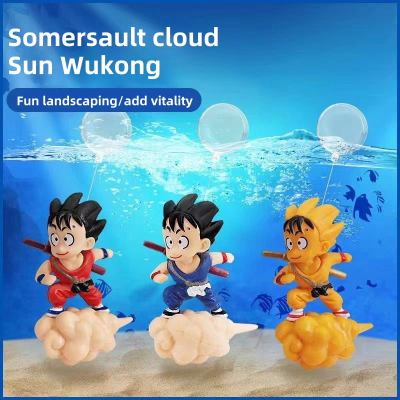 Goku and Tao Pai Pai decoration