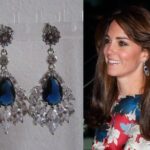 The Queen Mother’s Sapphire And Diamond Fringe Earrings