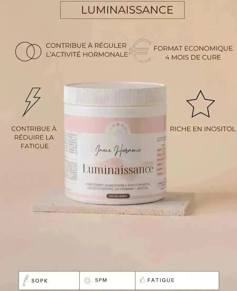 Bénéfices du complément alimentaire Luminaissance de la marque Imane Harmonie