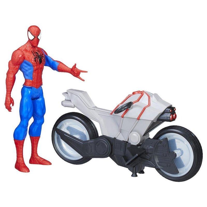 Buy Marvel Spider Man Titan Hero Series Spider-Man Figure with Spider Cycle  Online at Best Price in India – FunCorp India