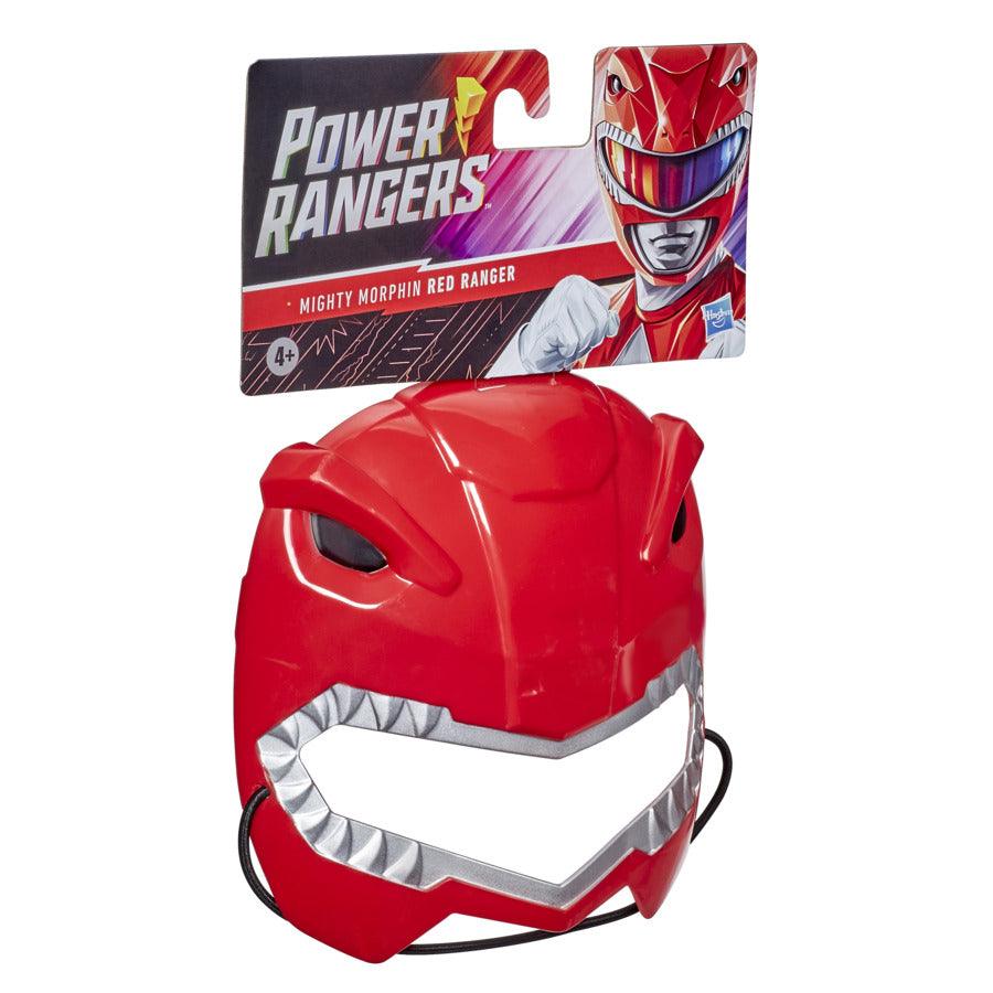 Buy Power Rangers Mighty Morphin Red Ranger Mask for Roleplay, Ages 5 ...
