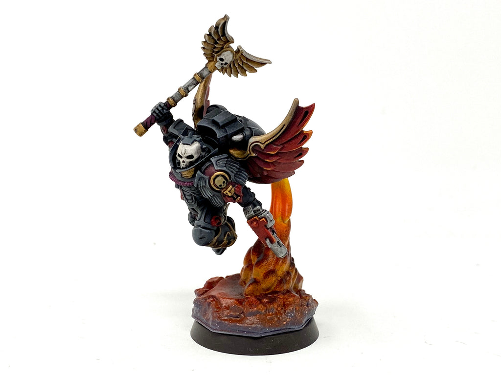 Warhammer 40k Blood Angels Chaplain With Jump Pack Marionville Models