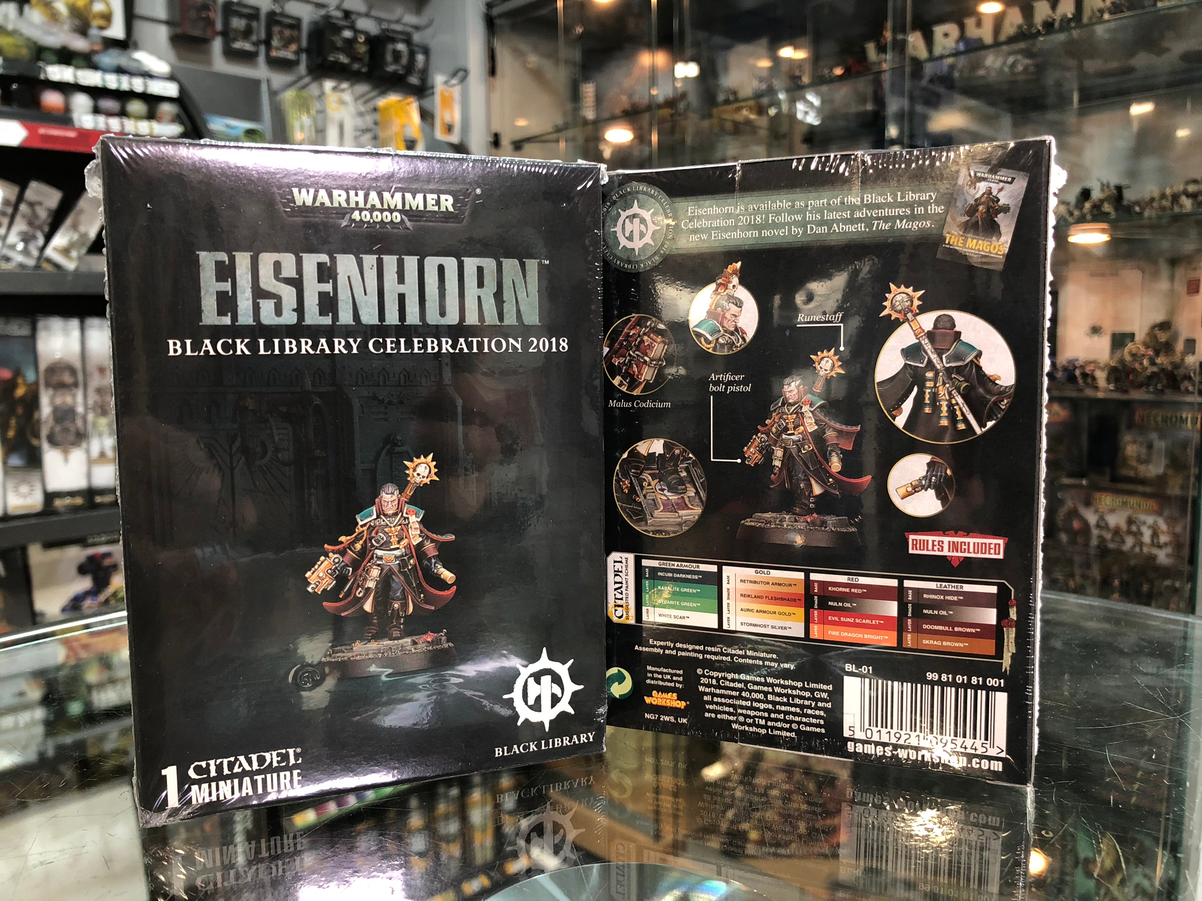 Warhammer 40k Inquisitor Gregor Eisenhorn – Marionville Models