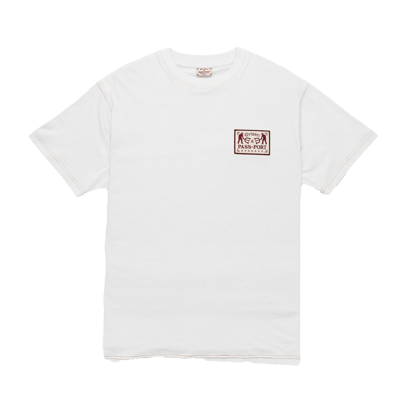 Evisen Logo Lock~Up Tee (White)