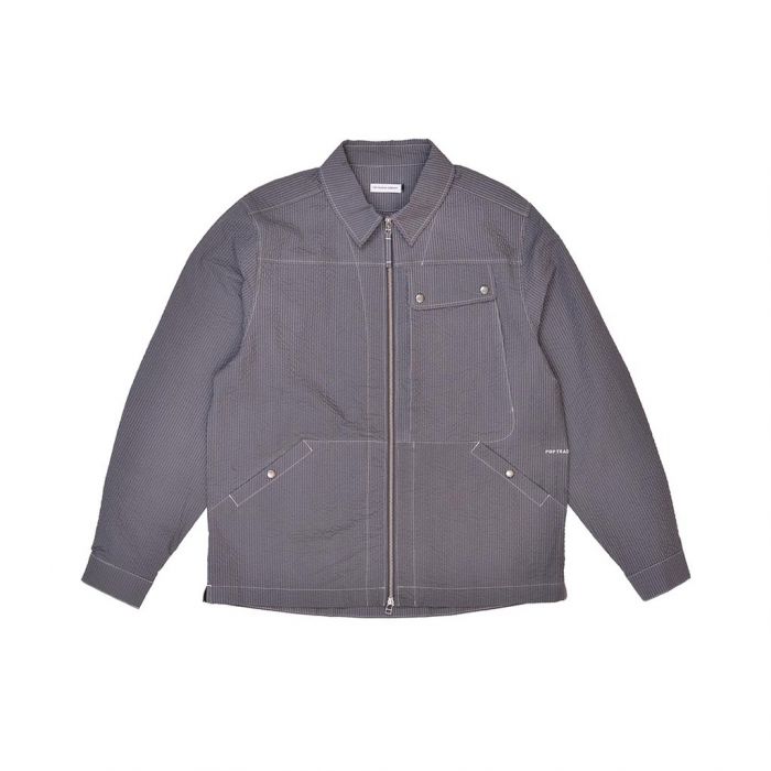 Big Pocket Overshirt Charcoal