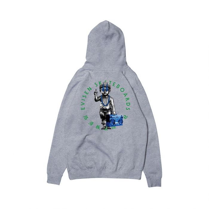 Dj Afro Budda Jr. Hoodie Heather Grey