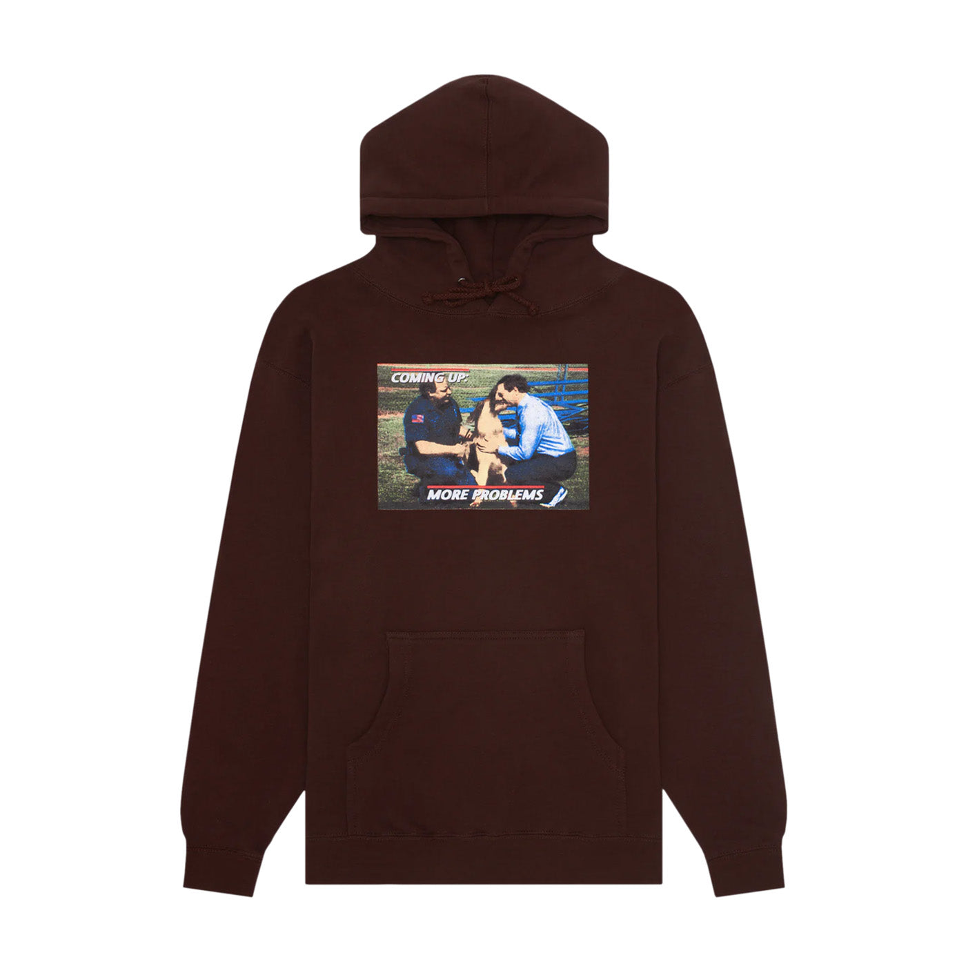 More Problems Hoodie (Brown)