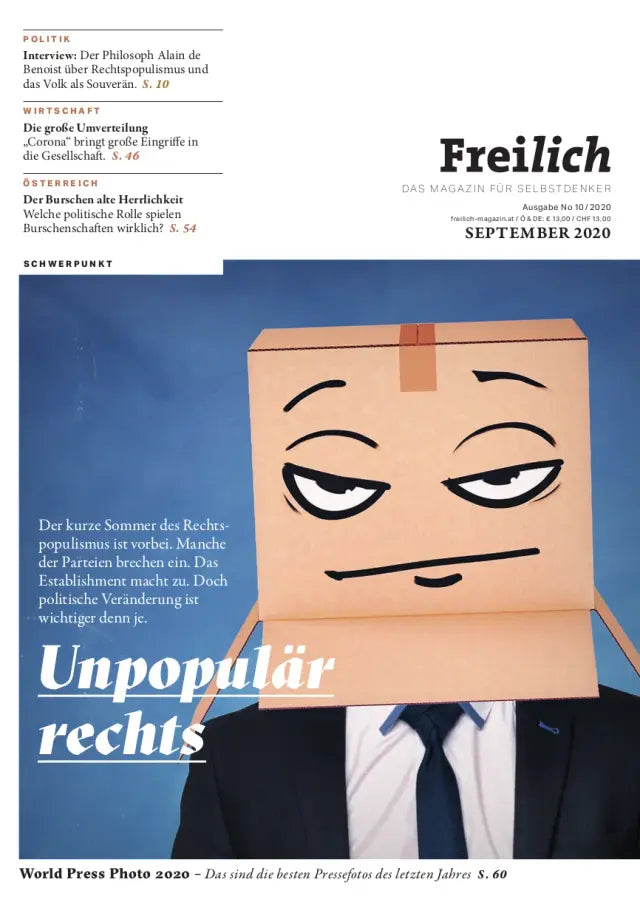 Freilich 10: Unpopulär rechts