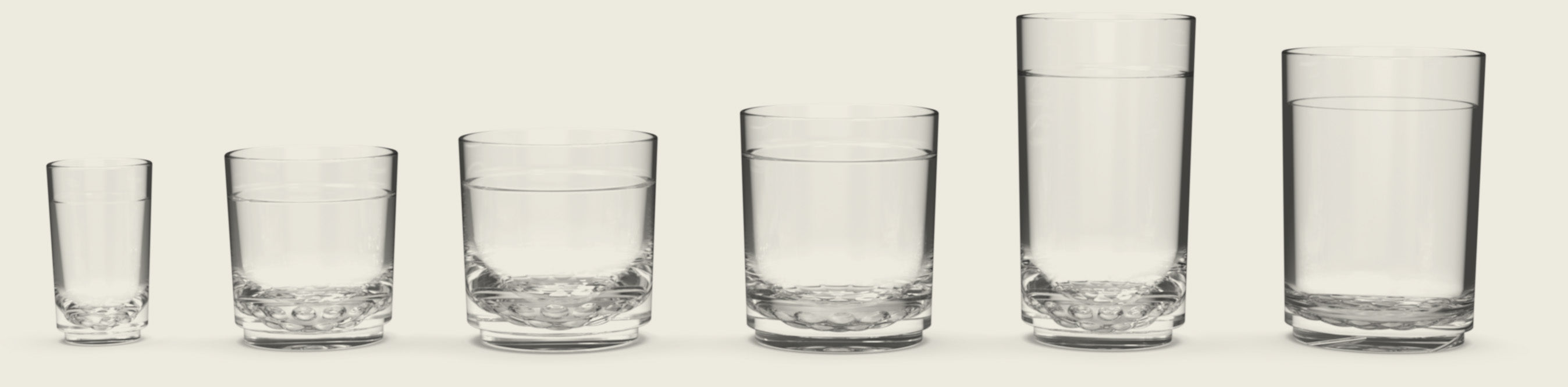 Drinique Unbreakable Elite Pint & Rocks 12-piece Glassware Set