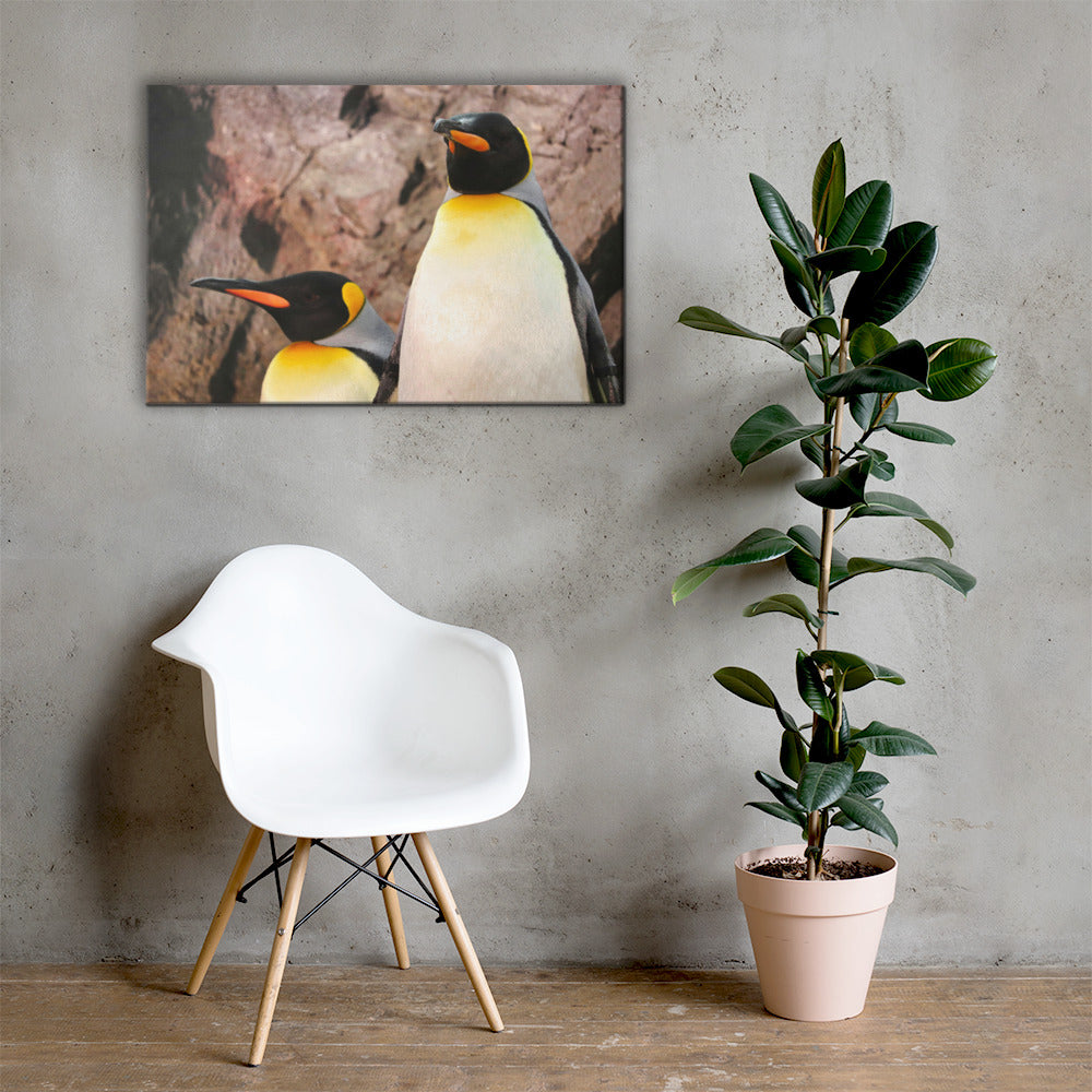 Penguins Bird Canvas
