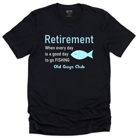 Old Guys Fishing Club - T-shirt – Old Guys Club