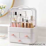 3 Drawer Modern Cosmetic & Makeup Organizer front view