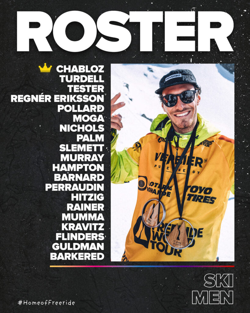 freeride world tour start list