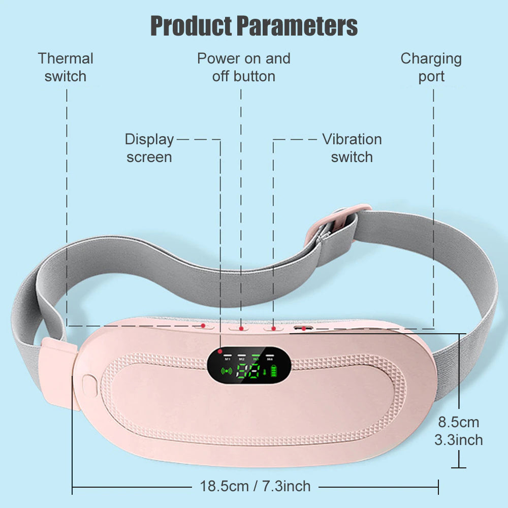 Postpartum/Menstrual Pain Relieve Massaging Heating Belt