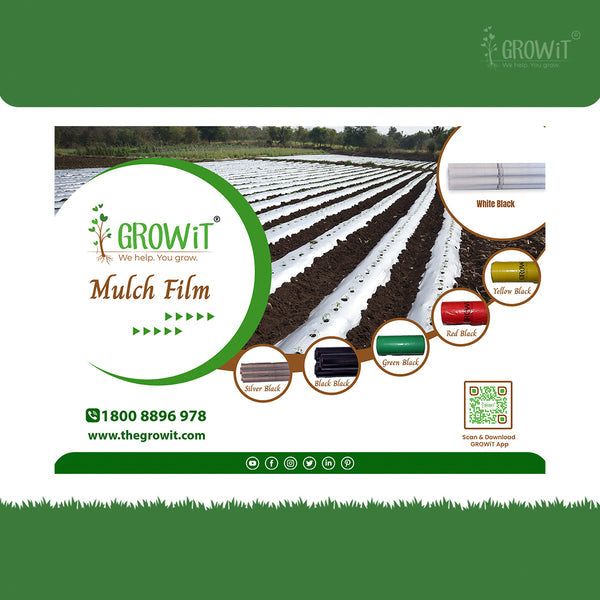 Buy Premium Quality Mulching Sheets Online | Mulch Film by Growit India