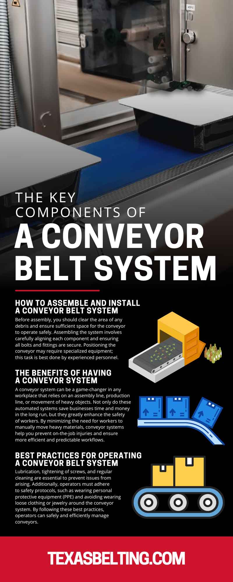 The Key Components of a Conveyor Belt System