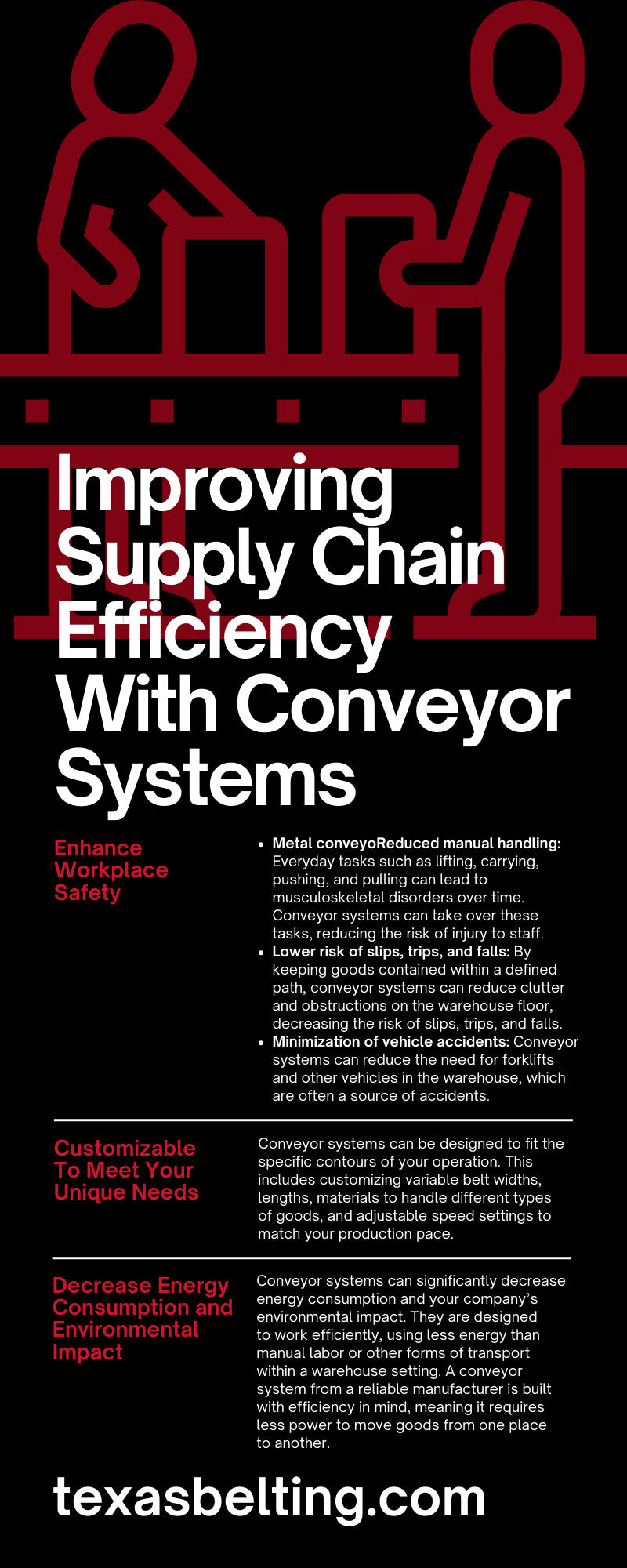 Improving Supply Chain Efficiency With Conveyor Systems