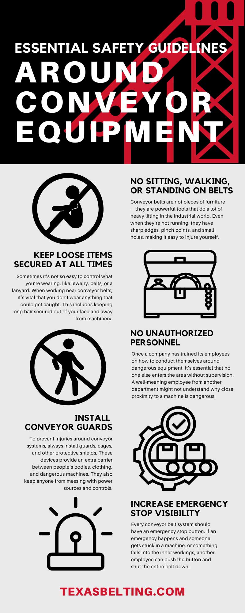 Essential Safety Guidelines Around Conveyor Equipment