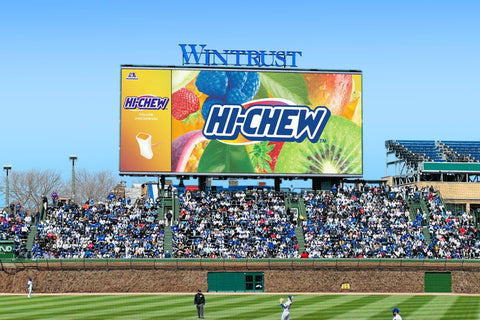 HI-CHEW™ Teams Up With the Chicago Cubs, St. Louis Cardinals, and Tampa Bay  Rays to Bring Fans Flavorful Fun