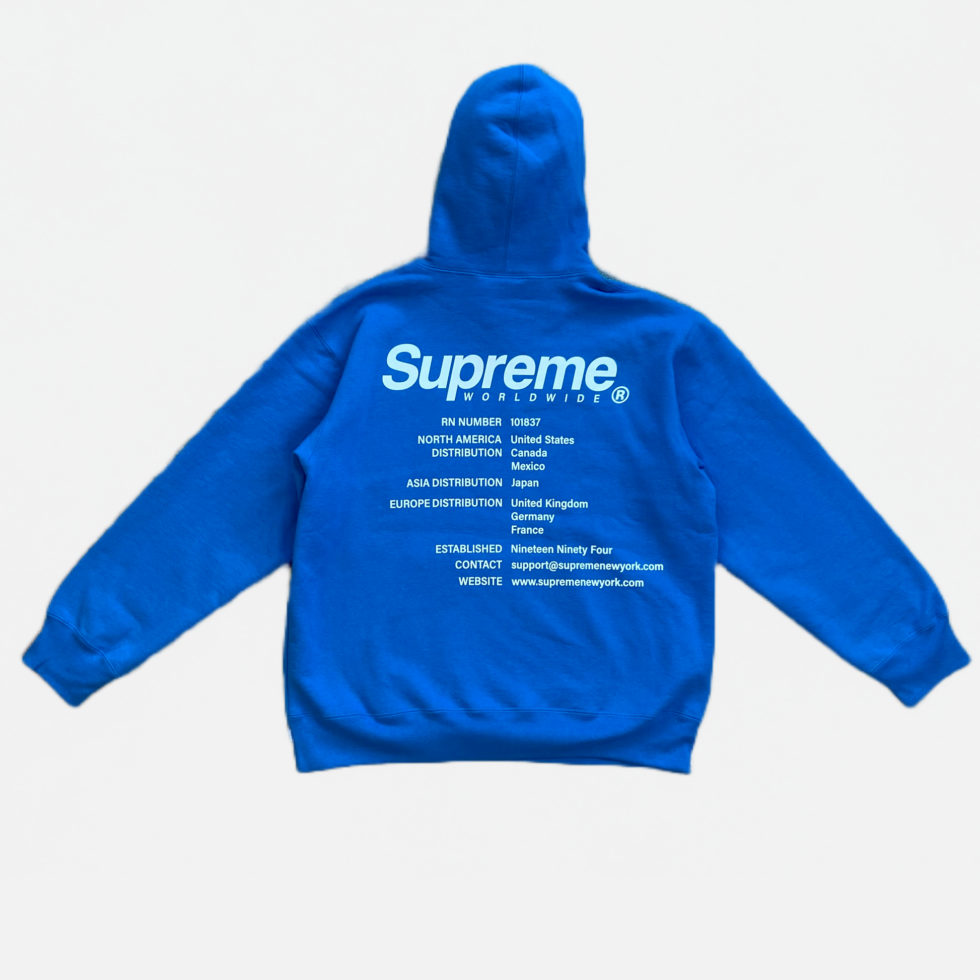 Supreme W.W Hoodie – ELEMENT 85 Clothing