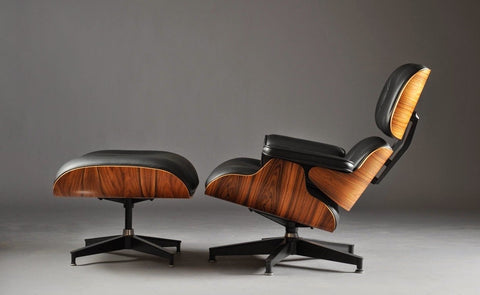 mid century modern eames lounge chair
