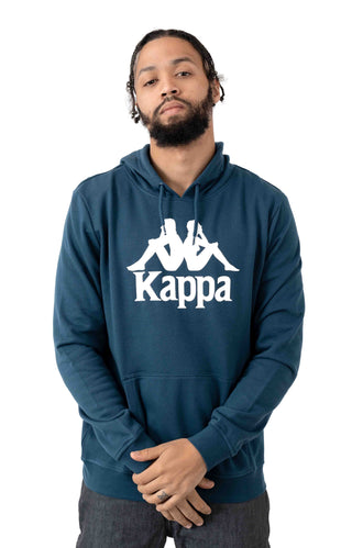 – Dream Apet 2 - MLTD Kappa, Tape Logo Hoodie Pullover Blue