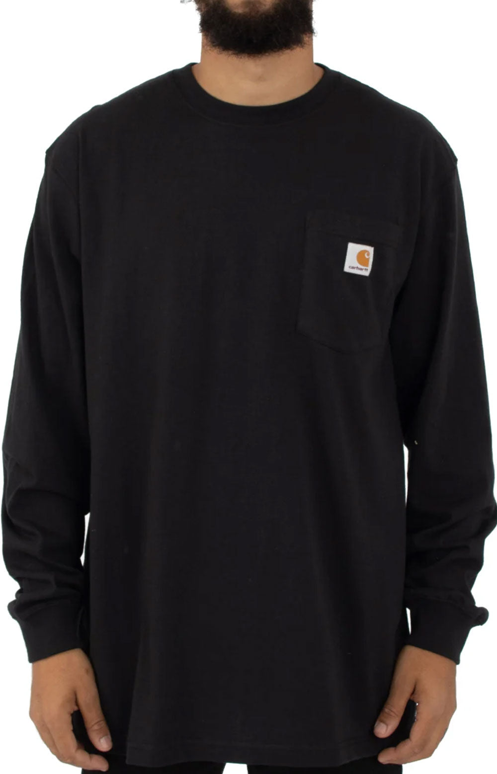Carhartt, (K126) L/S Workwear Pocket Shirt - Black – MLTD