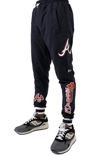 New Era Atlanta Braves Black Camo Jogger Pants