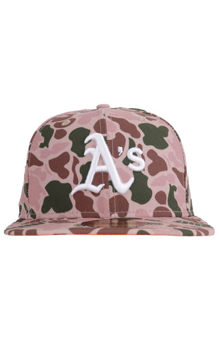 Los Angeles Dodgers Duck Camo 59FIFTY Fitted Hat Org UV / 7 3/4