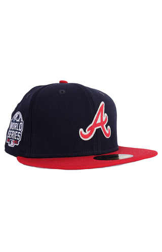 Atlanta Braves Corduroy Script 950 Snapback Hat