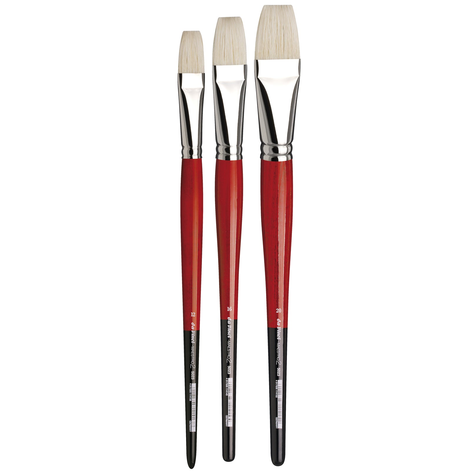 Da Vinci Paint Brushes-Hog Bristle Brushes For Oil Painting