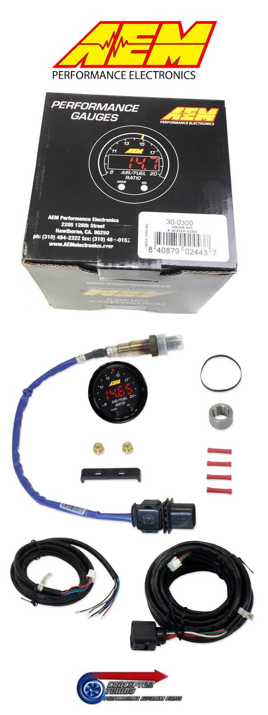 Aem 30-0300 - X-Series Wideband Uego Afr Sensor Controller Gauge