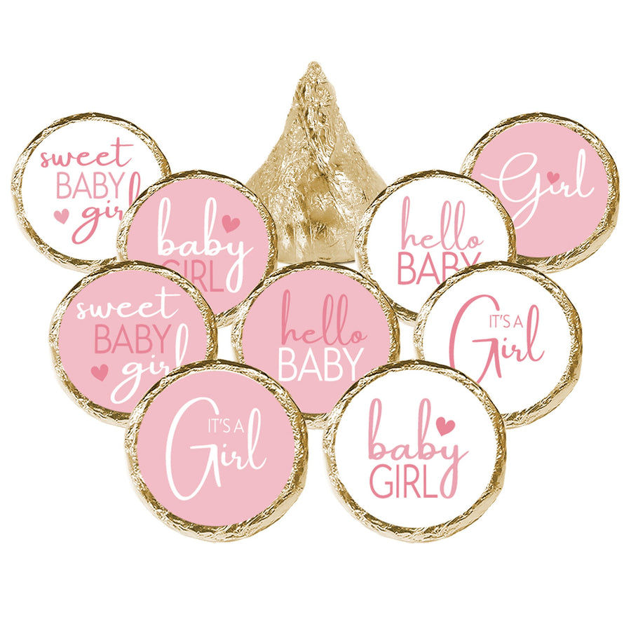 Little Wildflower: Baby Shower for Girl Thank You Stickers