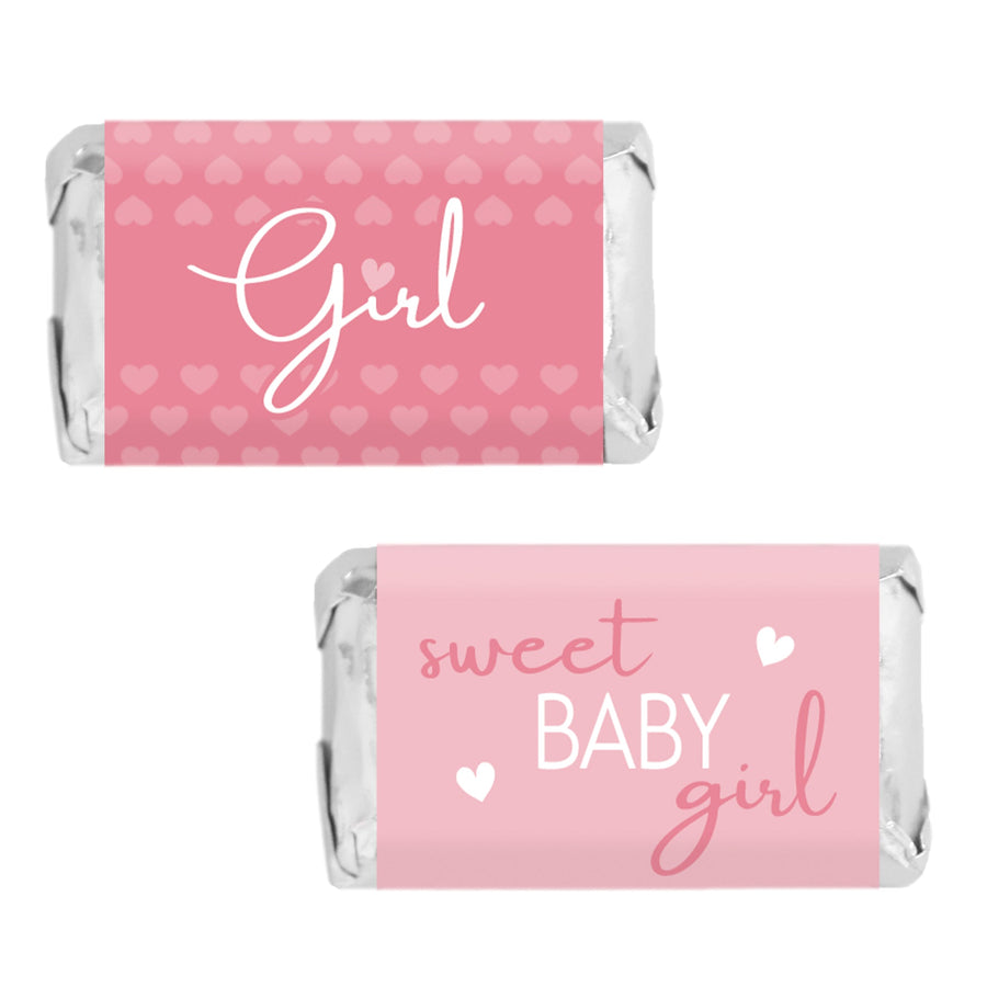 Little Wildflower: Girl's Baby Shower Mini Candy Bar Wrappers - Spring –  Distinctivs Party