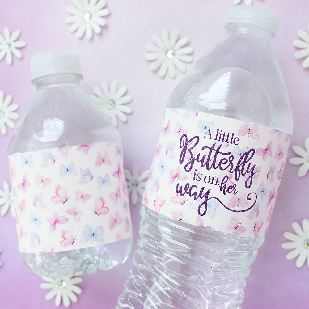 Butterfly Personalized Water Bottles - Cuptify