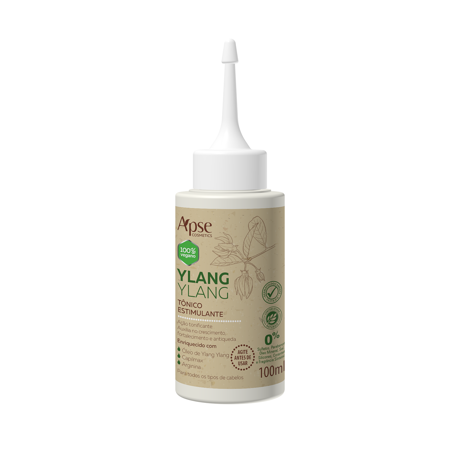 Tônico Estimulante Cond Ylang Ylang 100ml - Ação Condicionante - Apice Cosmeticos product image