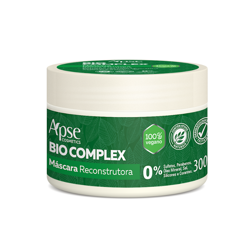 Máscara Bio Complex Reconstrução 300g  - Tratamento Condicionante - Apice Cosmeticos product image