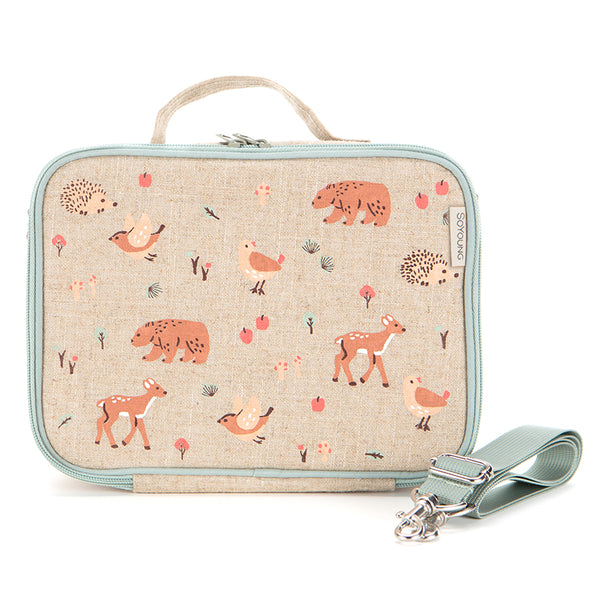 Lunch Box - Little Hearts Sage - Fiddlesticks