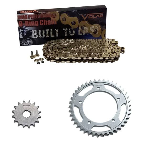 2000-2018 Suzuki DRZ400S O-Ring Chain and Sprocket Kit - Gold CZZ0_N2UHS07