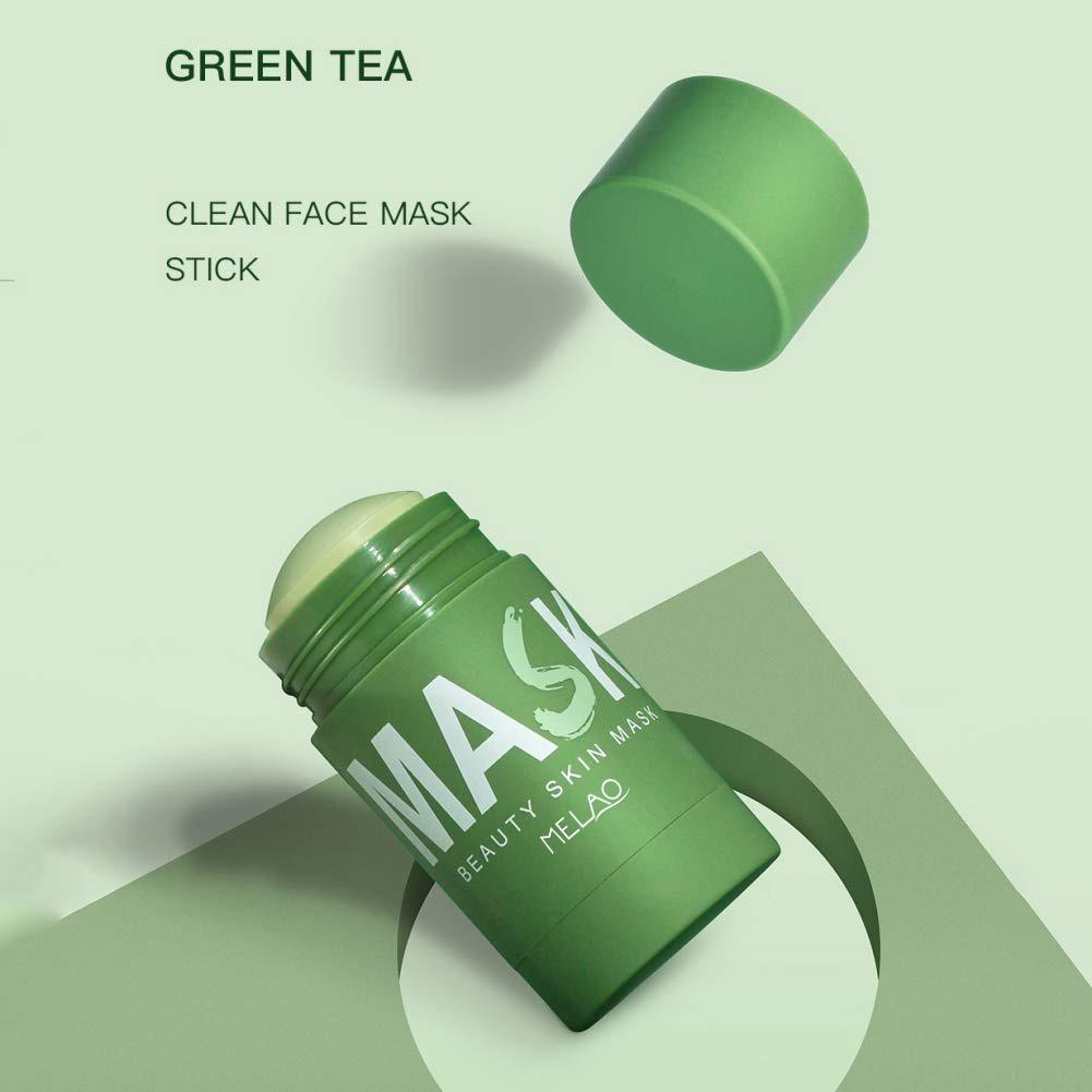 HappyLifes Green Tea Herbal Mask Stick Cream for Removes Blackheads