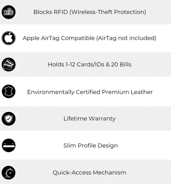 AirTrackMate 2023 For Apple Airtag Wallet Men Carbon Fiber Fashion ID Credit Card Holder Rfid Slim Airtag Slide Wallet Designer Cardholder