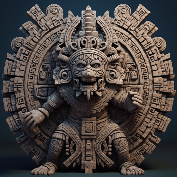 Aztec Monsters in Art and Sculpture