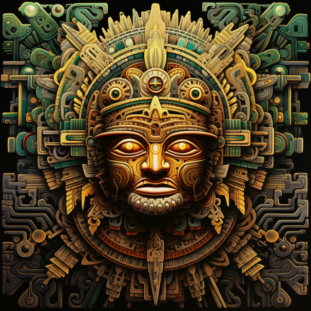 Aztec Inspired Art: A Contemporary Tribute to an Ancient Civilization