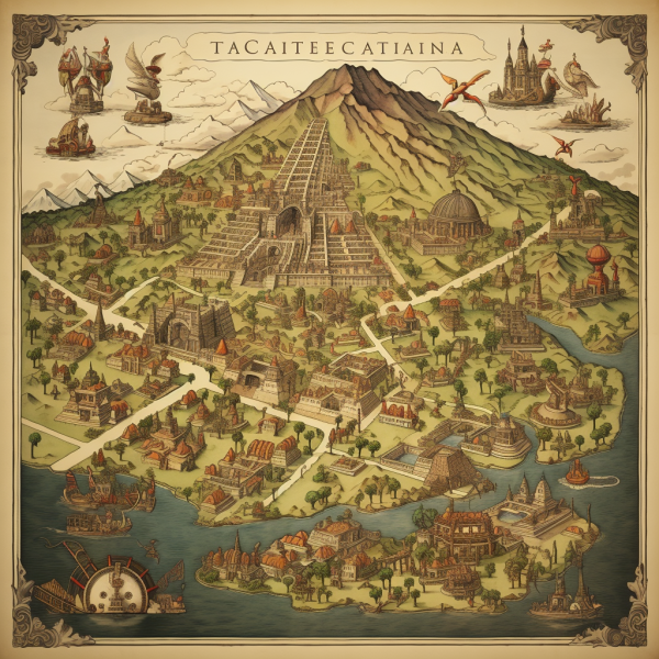 tenochtitlan city layout