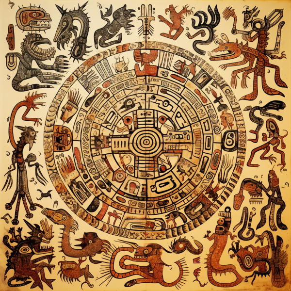 20 Aztec Zodiac Signs