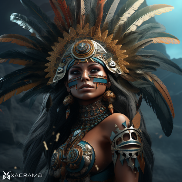 What defines Aztec art?